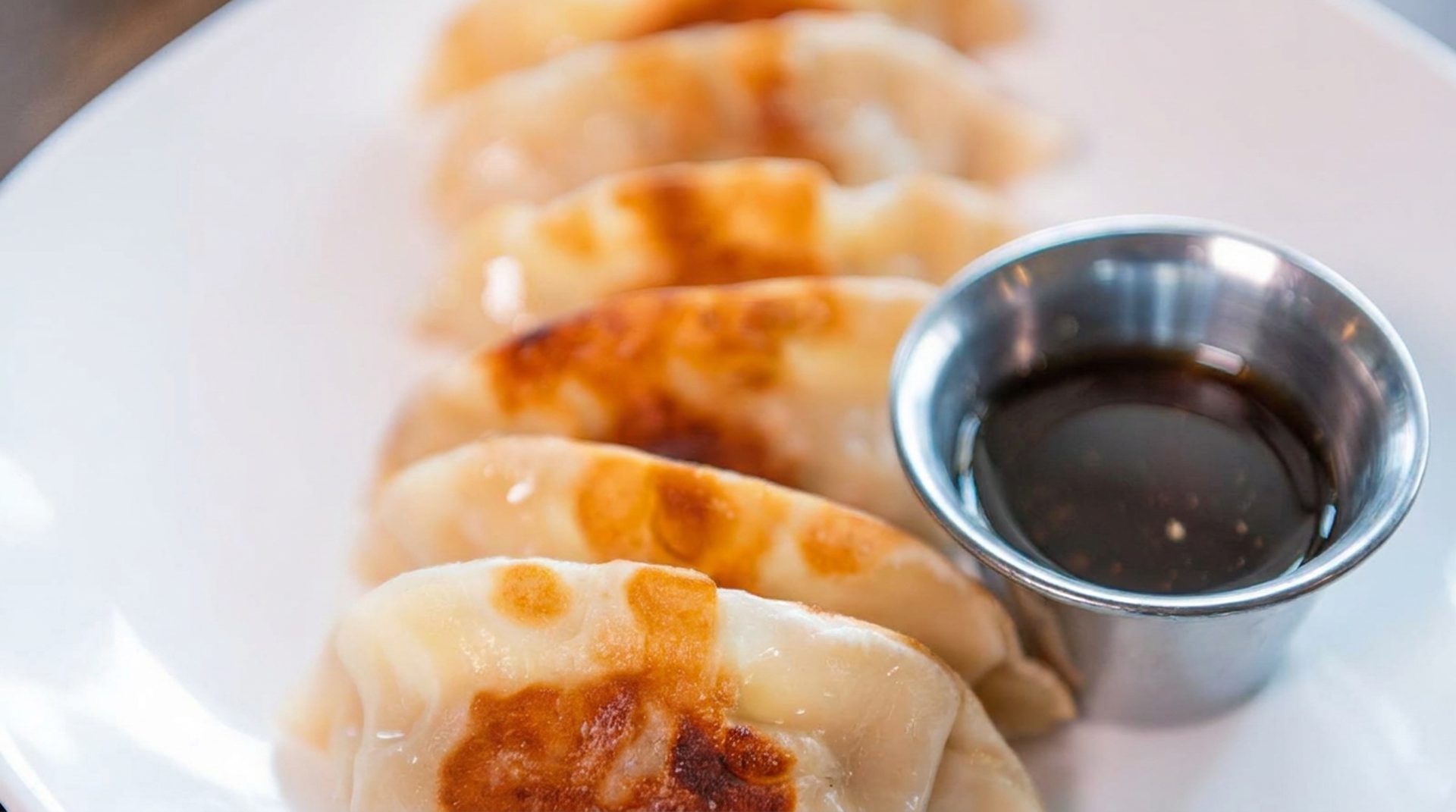 Pot stickers for the table
