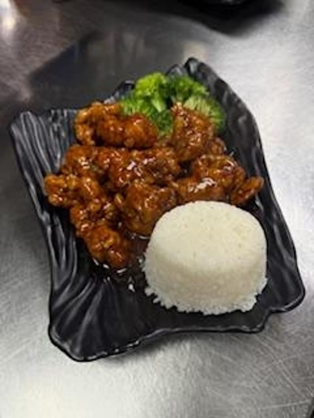 Spicy Scallion Chicken.