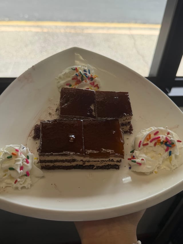 Mocha Mousse Cake.