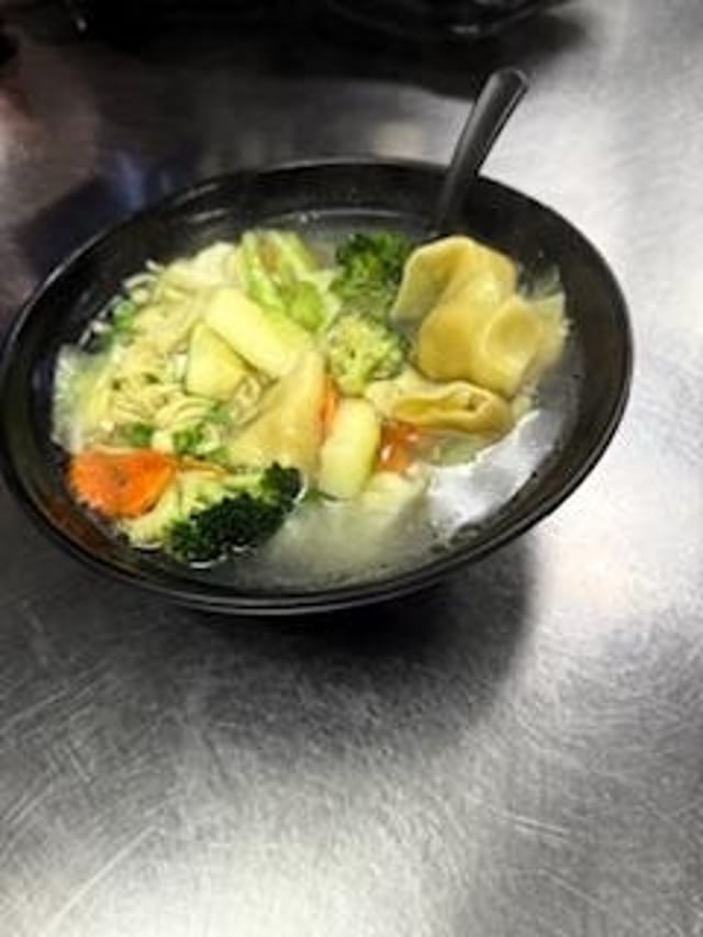 Wonton Noodle Soup.
