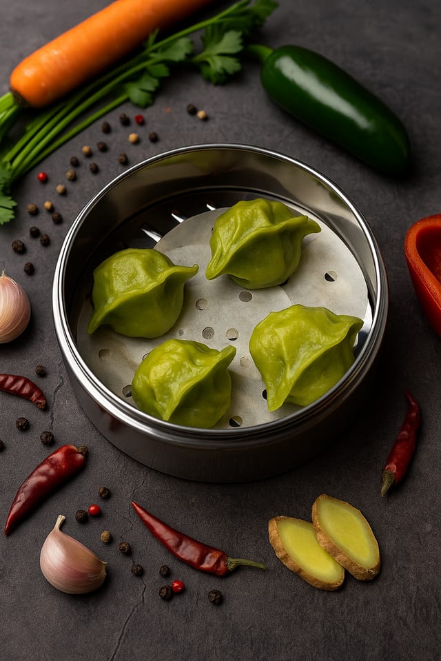 Steamed Vegetable Dumplings (4).