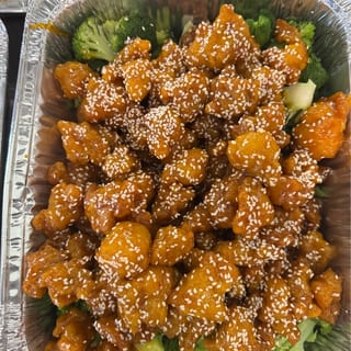 Sesame Chicken for 8