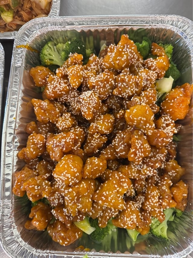 Sesame Chicken for 8.