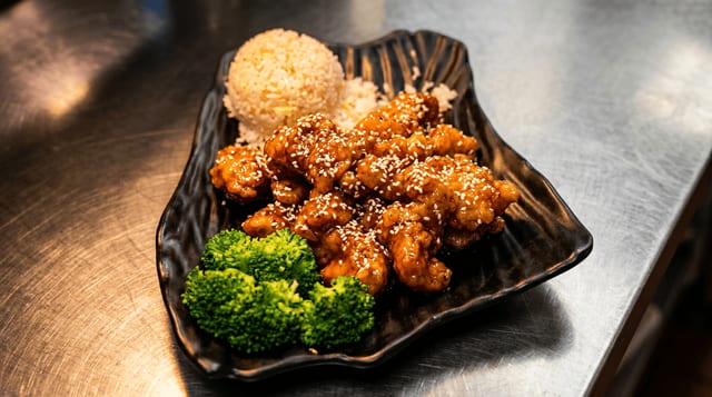 Sesame Chicken.
