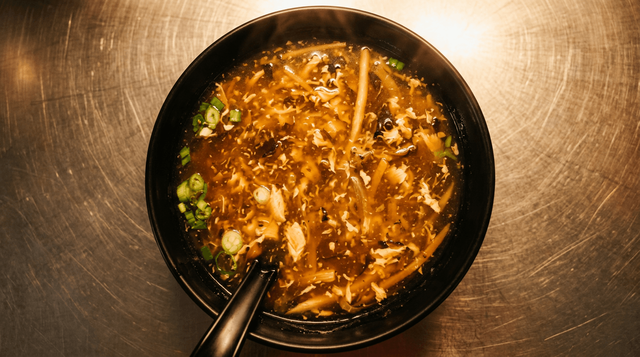 Hot & Sour Soup.