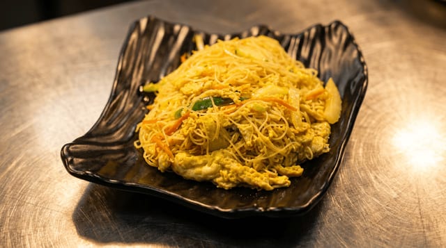 Singapore Curry Rice Noodle.