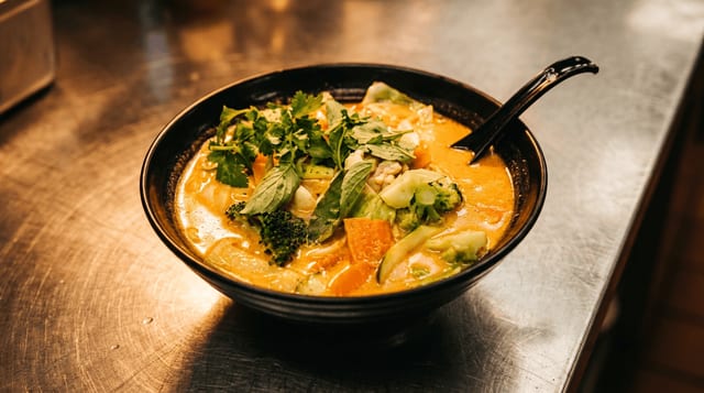 Curry Noodle Soup.