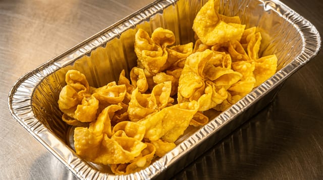 Crab Rangoons for 8.