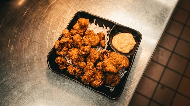 Karaage Chicken.