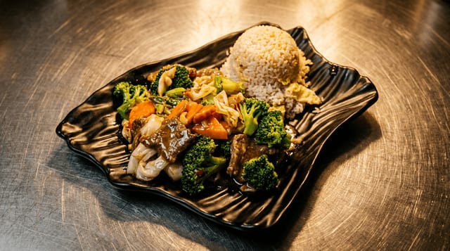 Spicy Garlic Stir Fried.