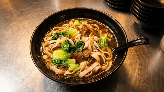 Spicy Beef Noodle Soup.
